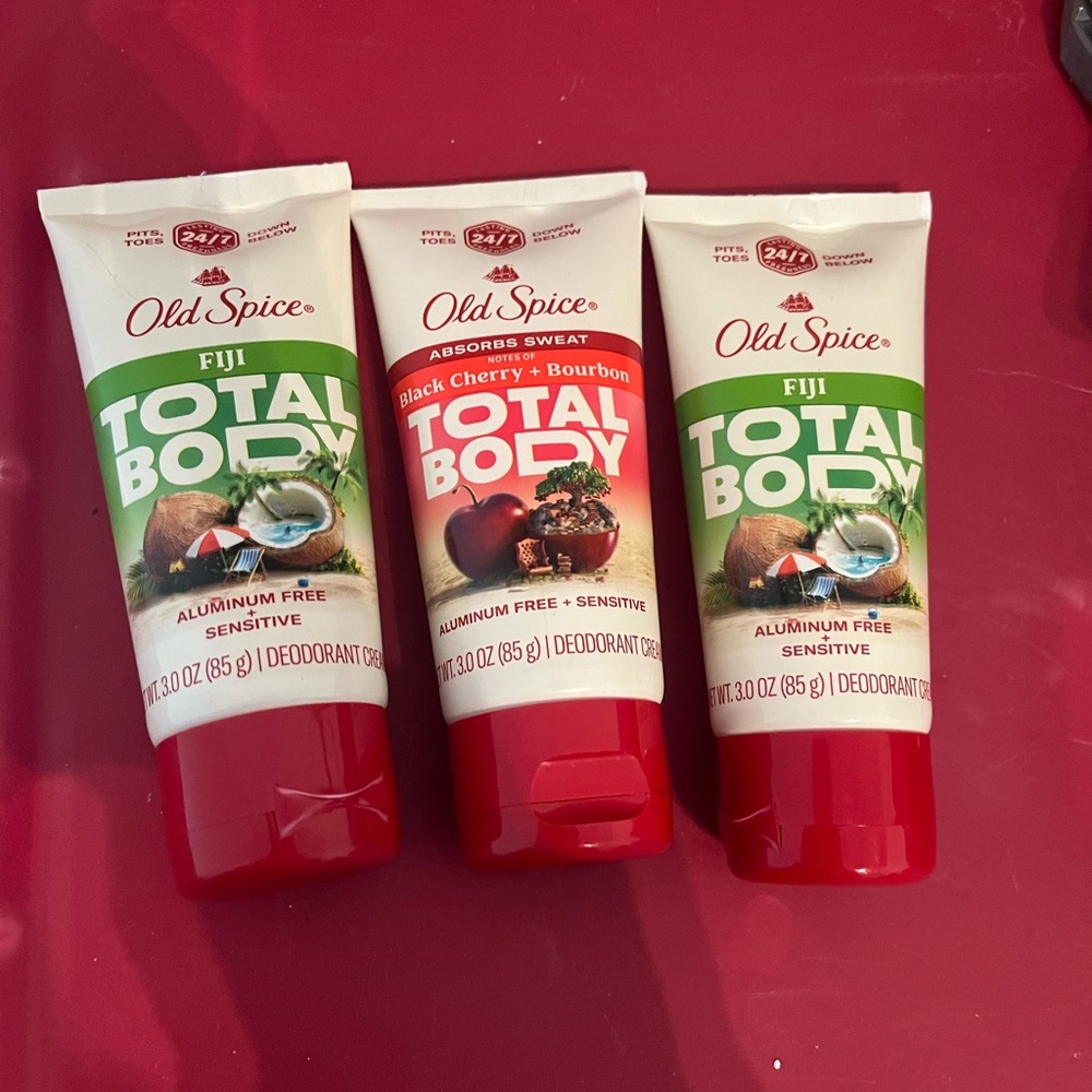Old Spice Total Body Deodorant - Red
